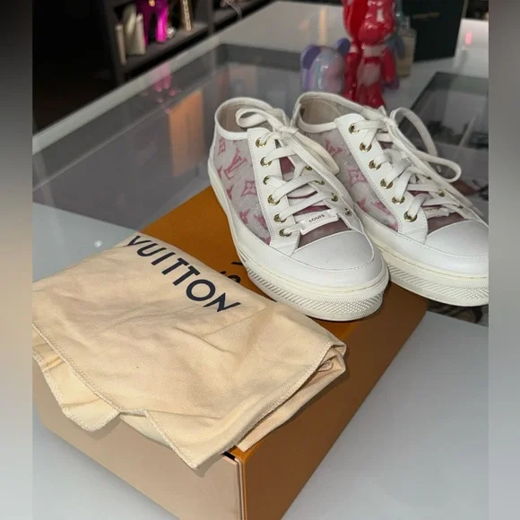 Louis Vuitton sneakers white pink - Picture 6 of 6